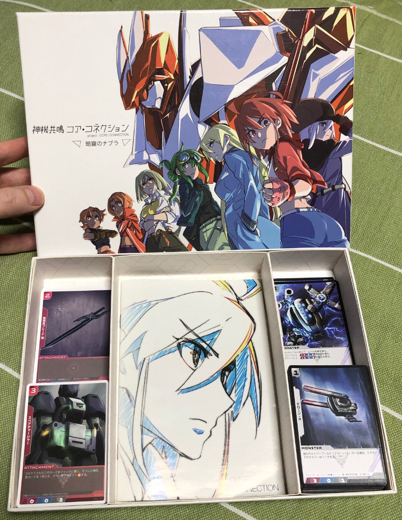 Box cover and contents