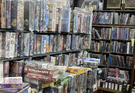 Import board games and TRPG books.