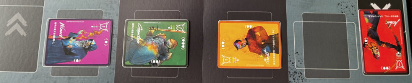 The left player has a Wizard behind their Guardian on the board. The right player has a lone priest on the front lines, and an archer in the reserve queue.