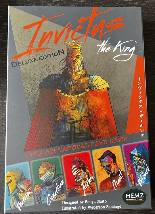 Invictus: The King deluxe edition box cover.
