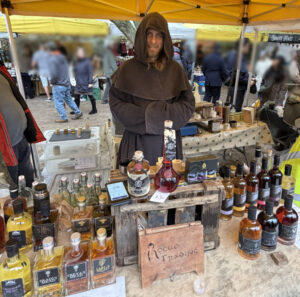 Proprietor of Rogue Trading at a local market