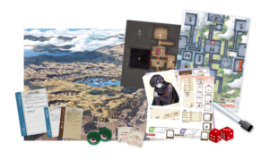 Sword World 2.5 盗掘都市 box set contents